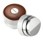 54mm Distributor Called Adjustable Depth Espresso Leveler Compatible With Breville Machine Accessories The Coffee Leveler Made Of Stainless Steel And Walnut Wood 0