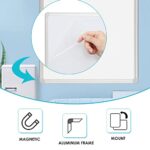 Develop Magnetic White Board Dry Erase 24 X 36 Inch Dry Erase Board Aluminum Frame For Wall Hanging Whiteboard With Detachable Marker Tray For Planning Kitchen Memo School Home Office 0 0