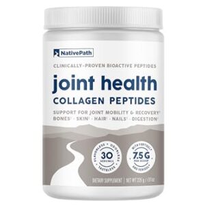 Nativepath Joint Health Collagen Peptides Type 1 3 Peptides With Fortigel And Verisol 79 Ounce 30 Servings 0