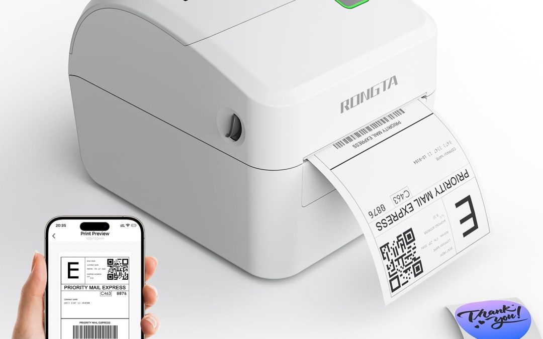 Rongta RP415 Bluetooth Shipping Label Printer Review for Small Business