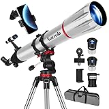 90mm Refractor Telescope for Beginners and Planet Viewing Review